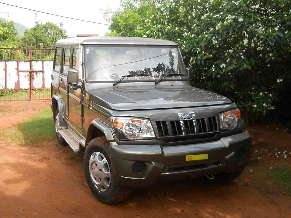 Mahindra Bolero representative vehicle photo