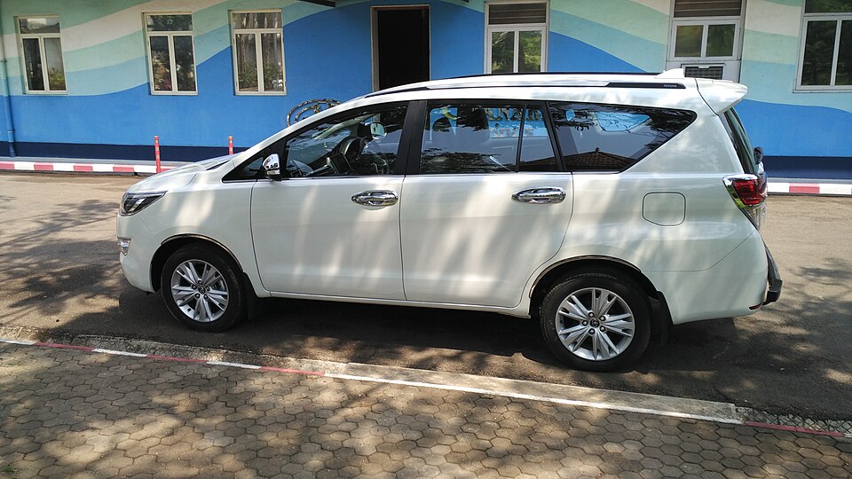 Toyota Innova Crysta representative vehicle photo